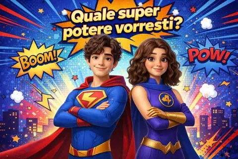 Quale superpotere vorresti? Scoprilo con il test!