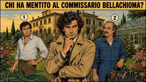 Chi ha mentito al commissario Bellachioma? Scopri il colpevole