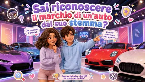 Sai riconoscere un marchio di un'auto dal suo stemma?
