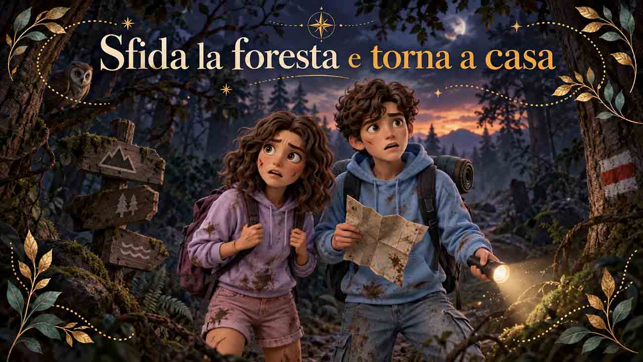 Sfida la foresta e ritrova la strada di casa
